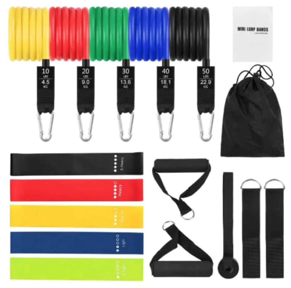 11-Piece Resistance Band Set