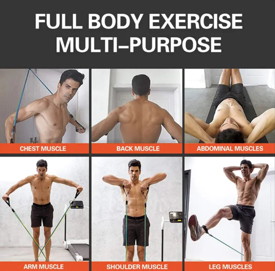 11-Piece Resistance Band Set